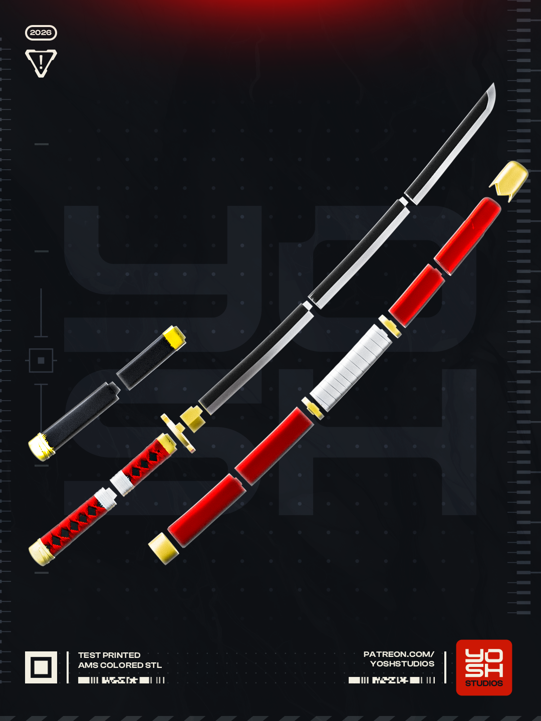 Pirate Hunters Katana Prop