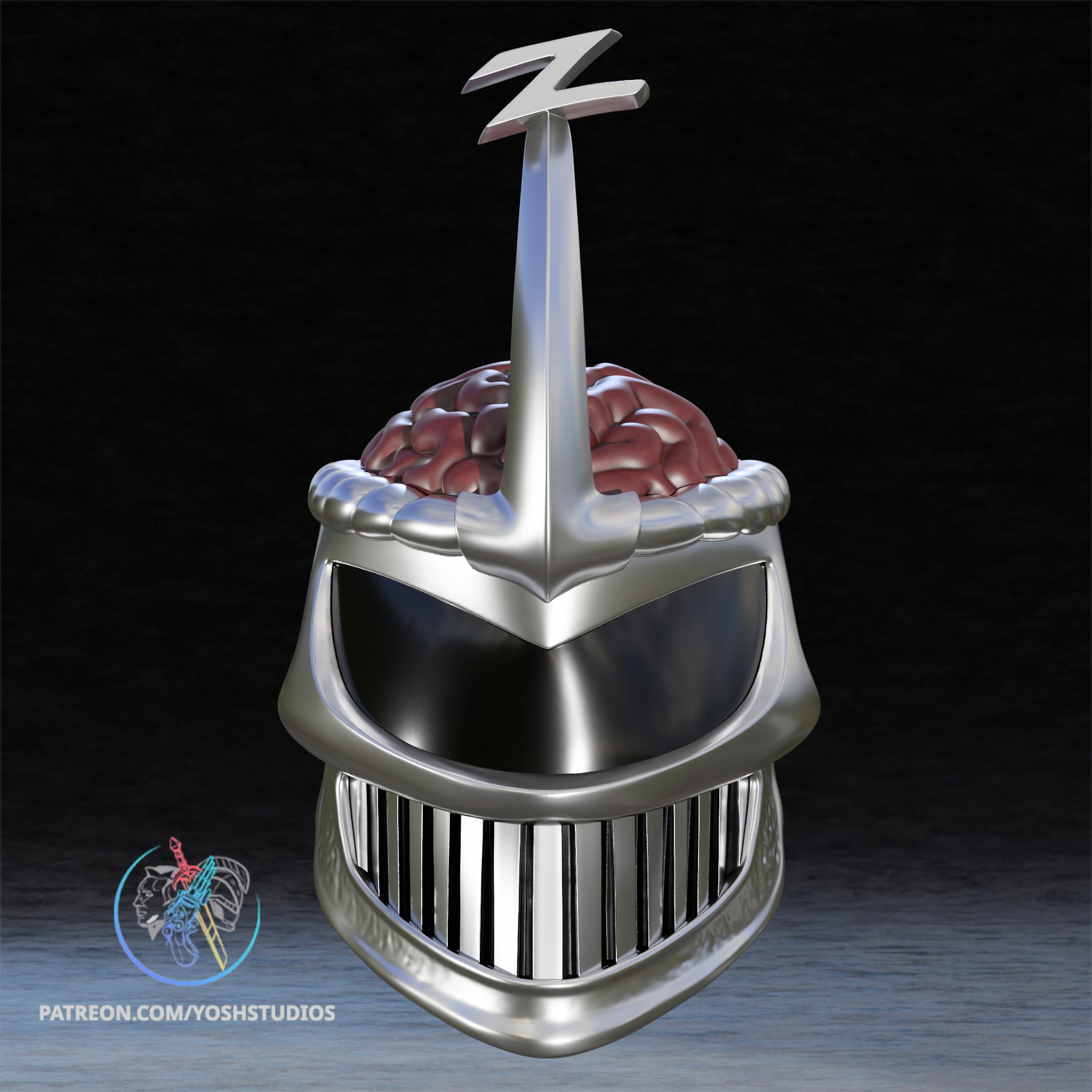 Crimson Zyron Helmet