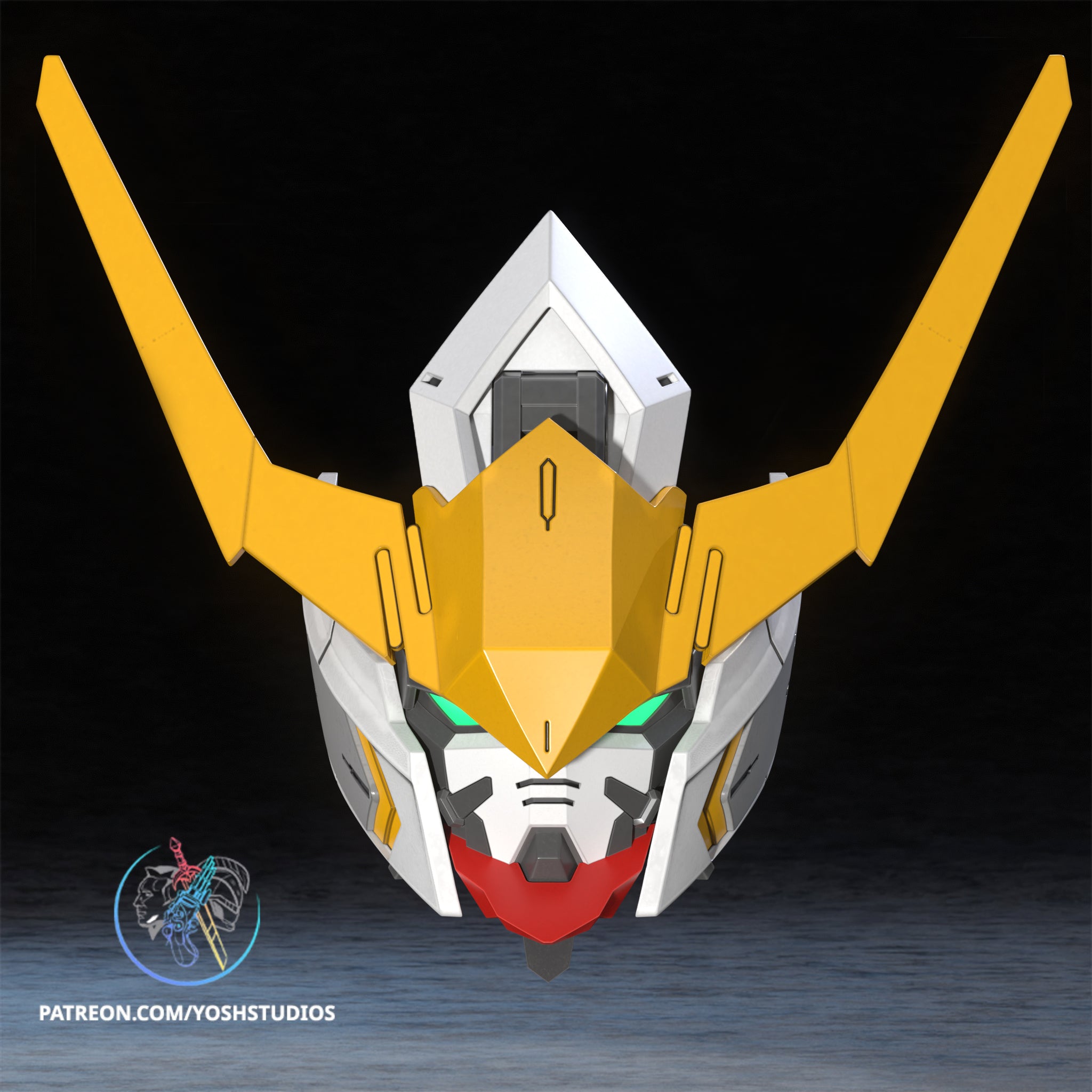 Gundam Barbatos Helmet