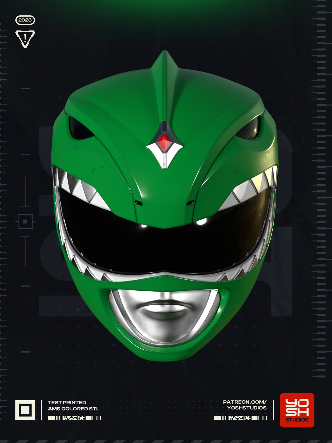 Green Ranger Helmet