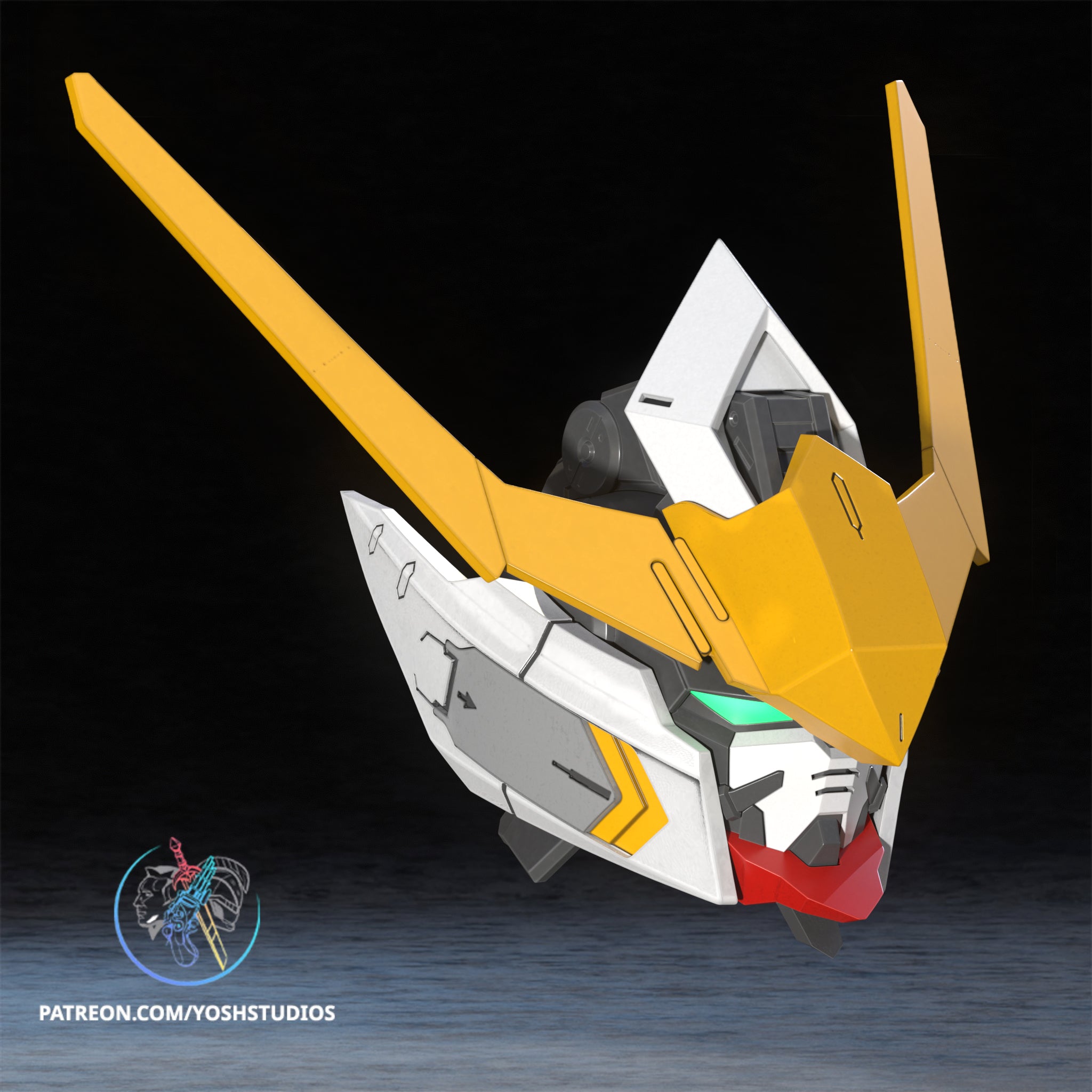 Gundam Barbatos Helmet