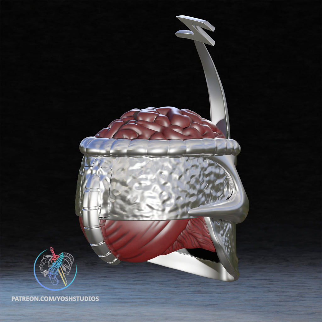 Crimson Zyron Helmet