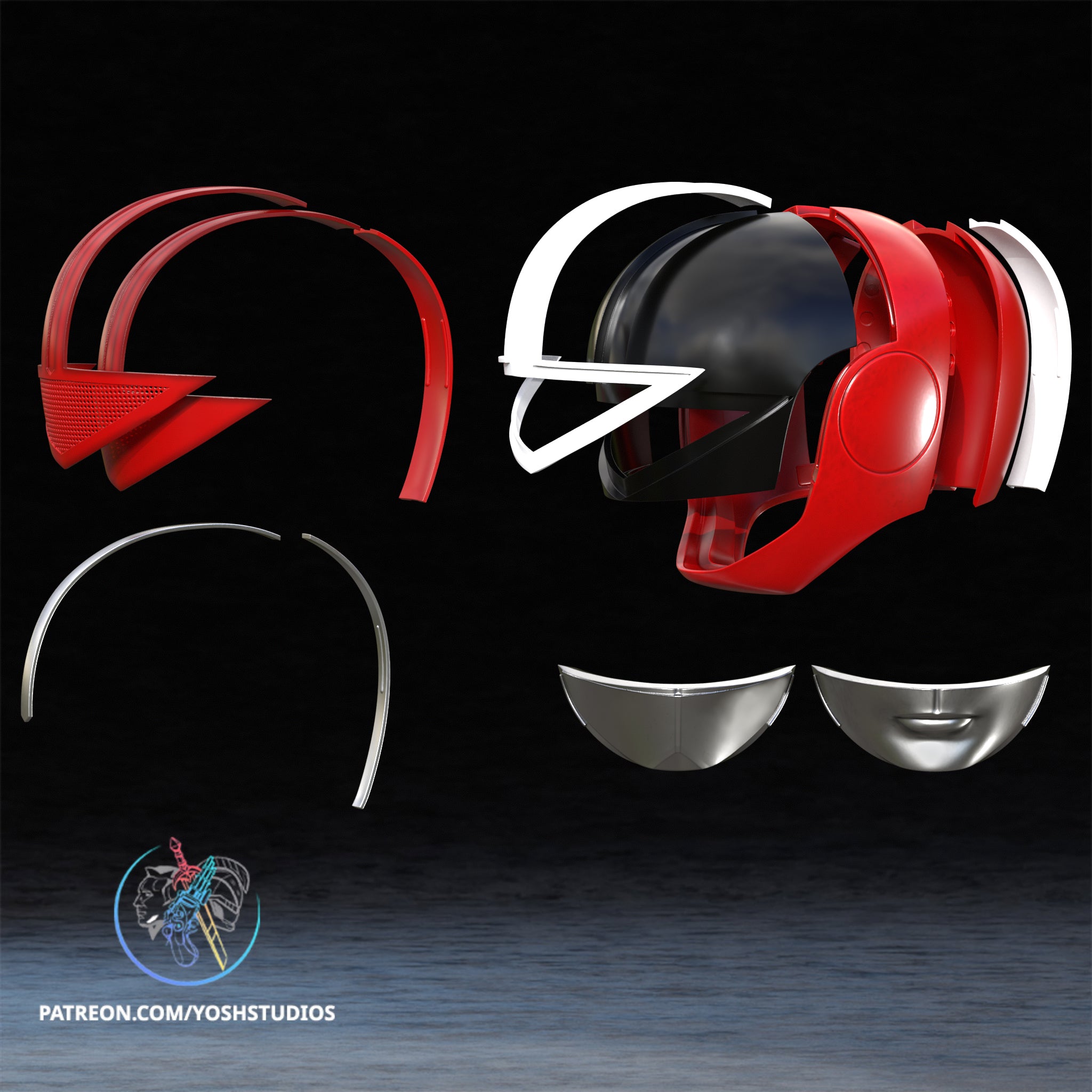 Crimson Chrono V2 Helmet