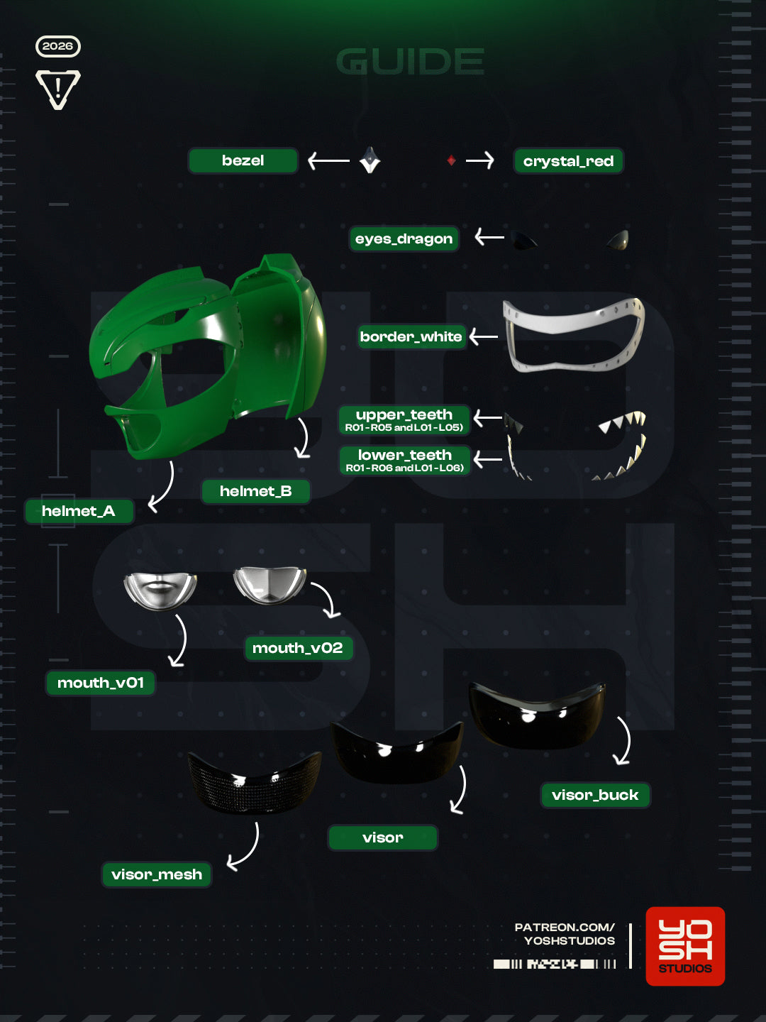 Green Ranger Helmet