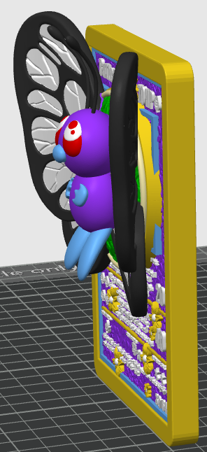 Butterfree 3D Card
