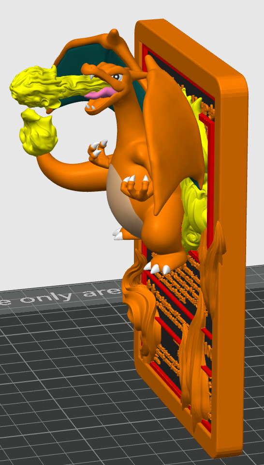 Charizard 3D Card