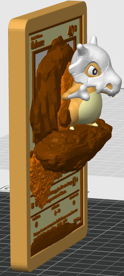 Cubone 3D Card