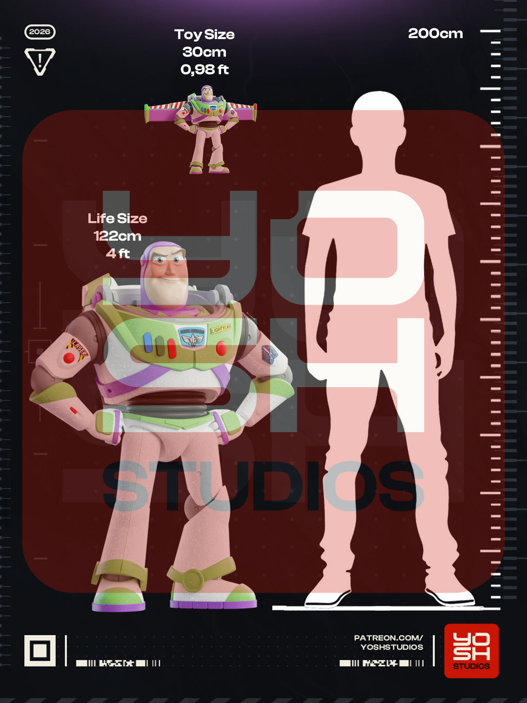 Lifesize Buzz Lightyear