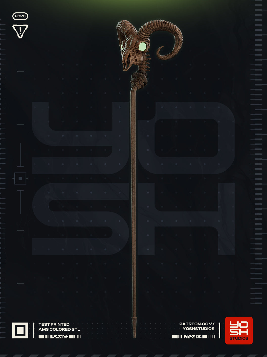 Sinister Staff Prop