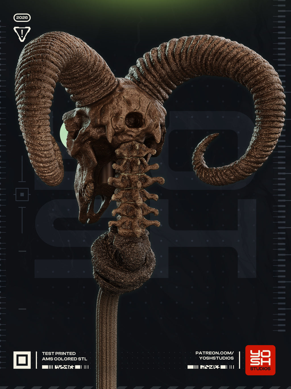 Sinister Staff Prop