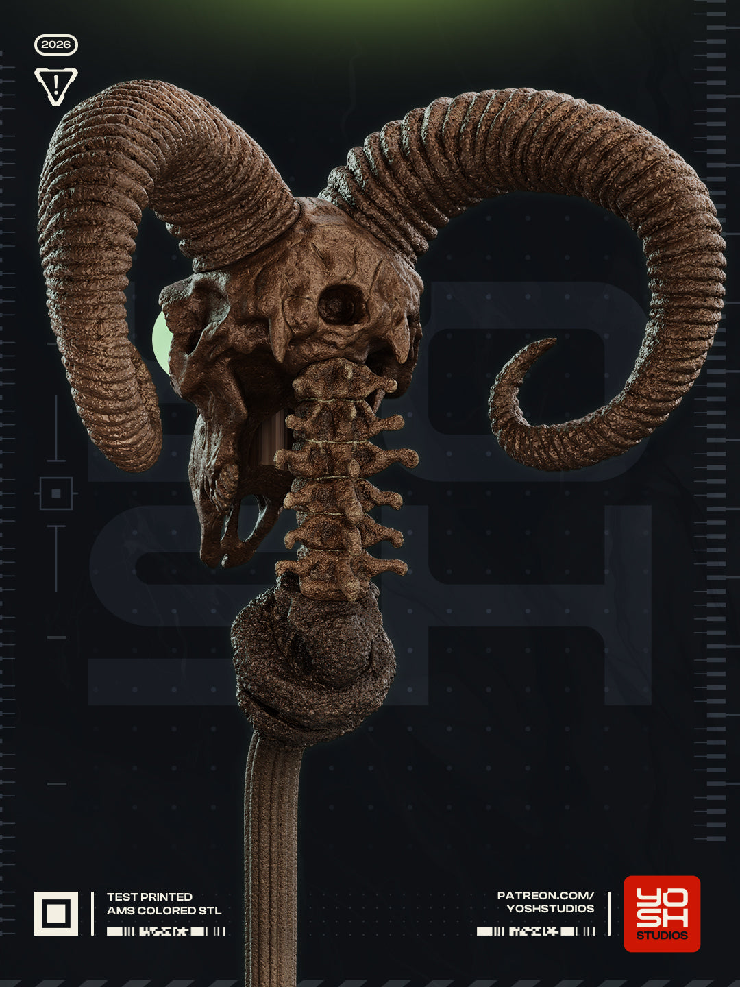 Sinister Staff Prop