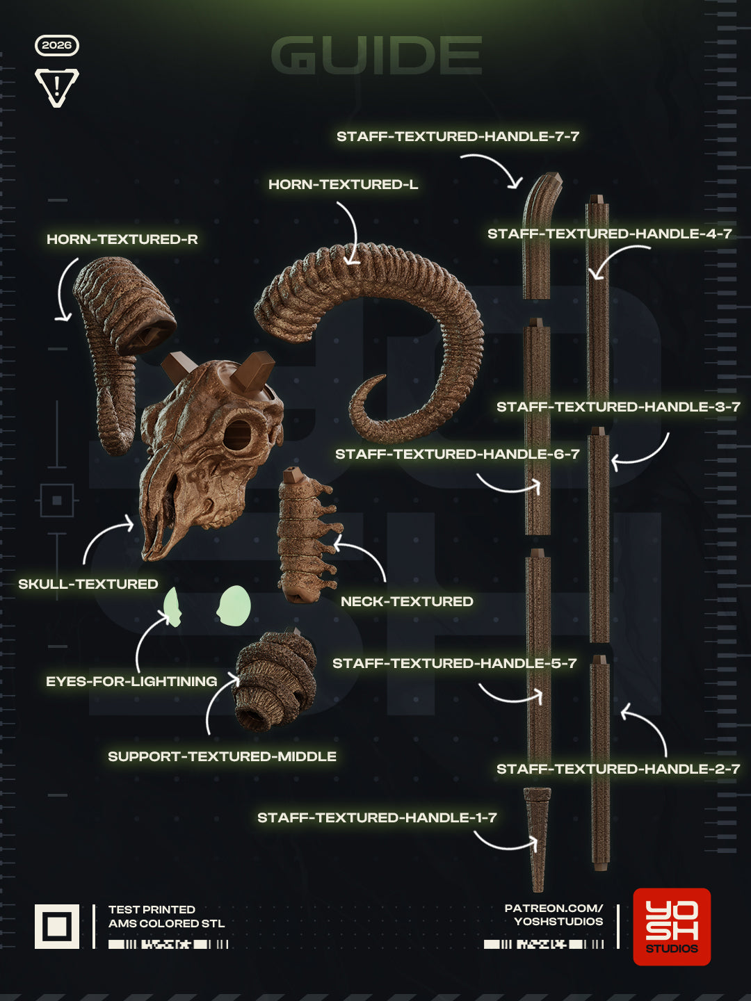 Sinister Staff Prop