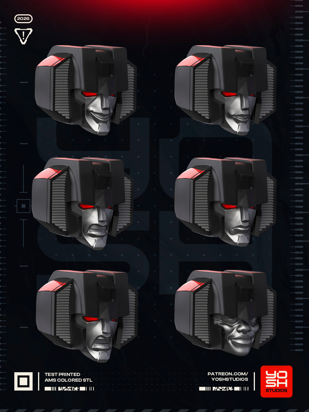 Vox Phantom Helmet Interchangeable Faces