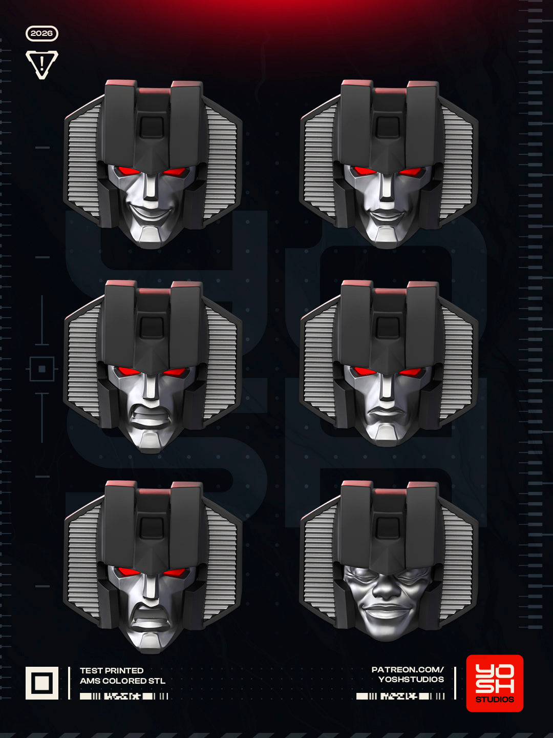 Vox Phantom Helmet Interchangeable Faces