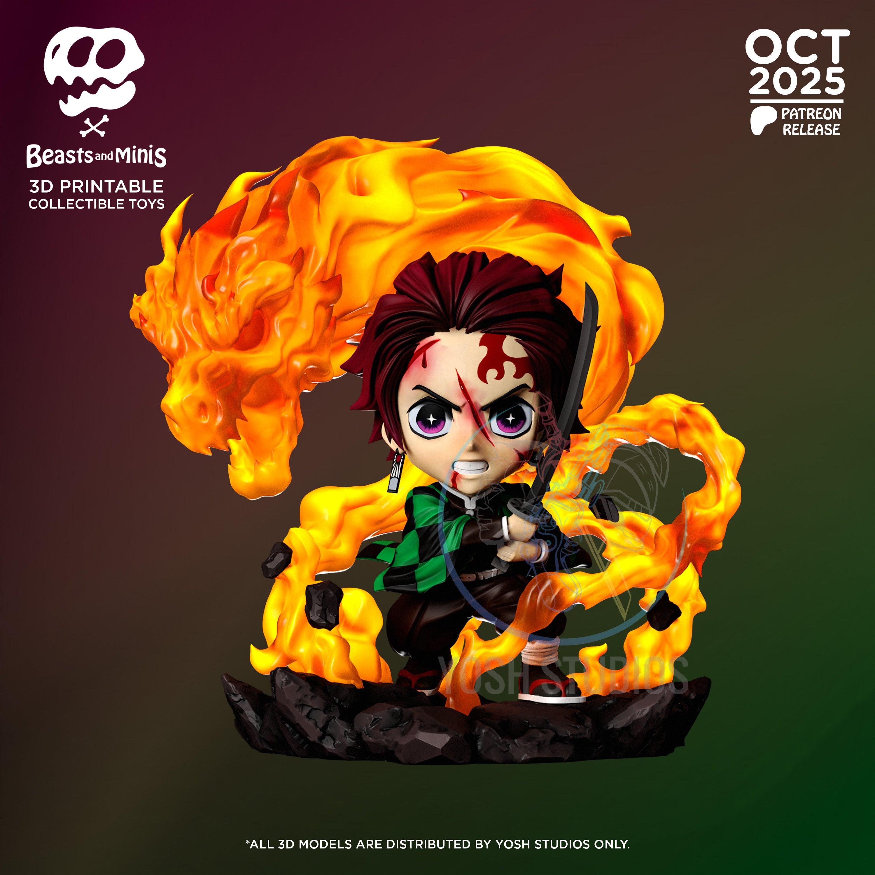 Flamebound Guardian Mini
