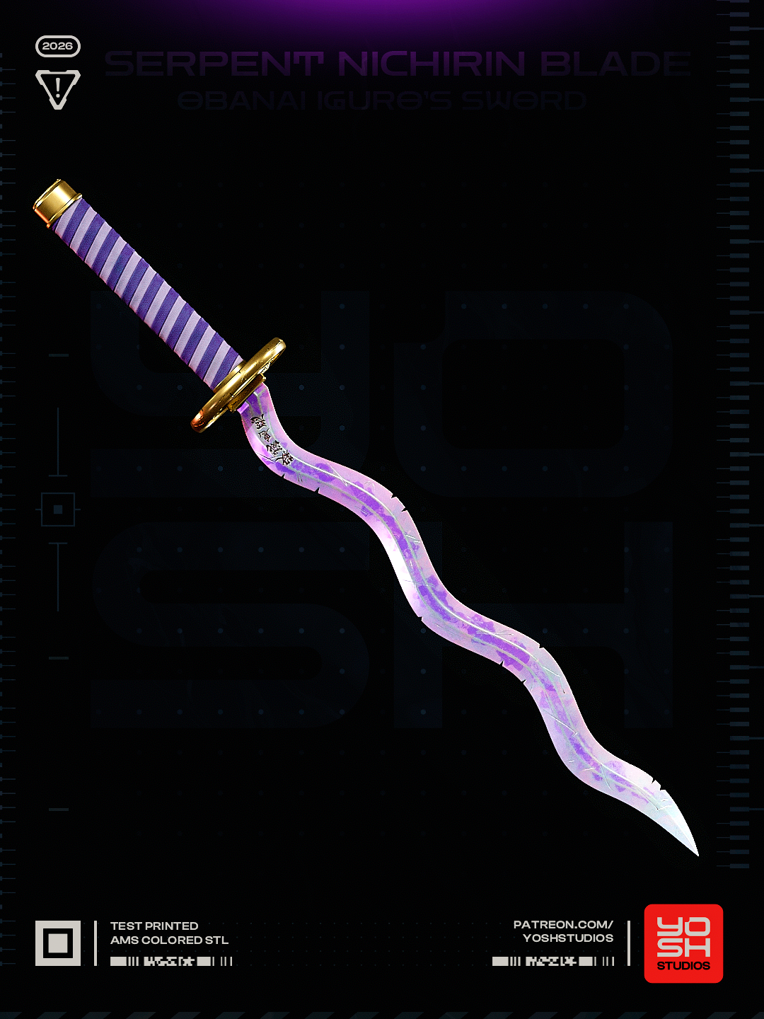 Mystical Wave Sword Prop