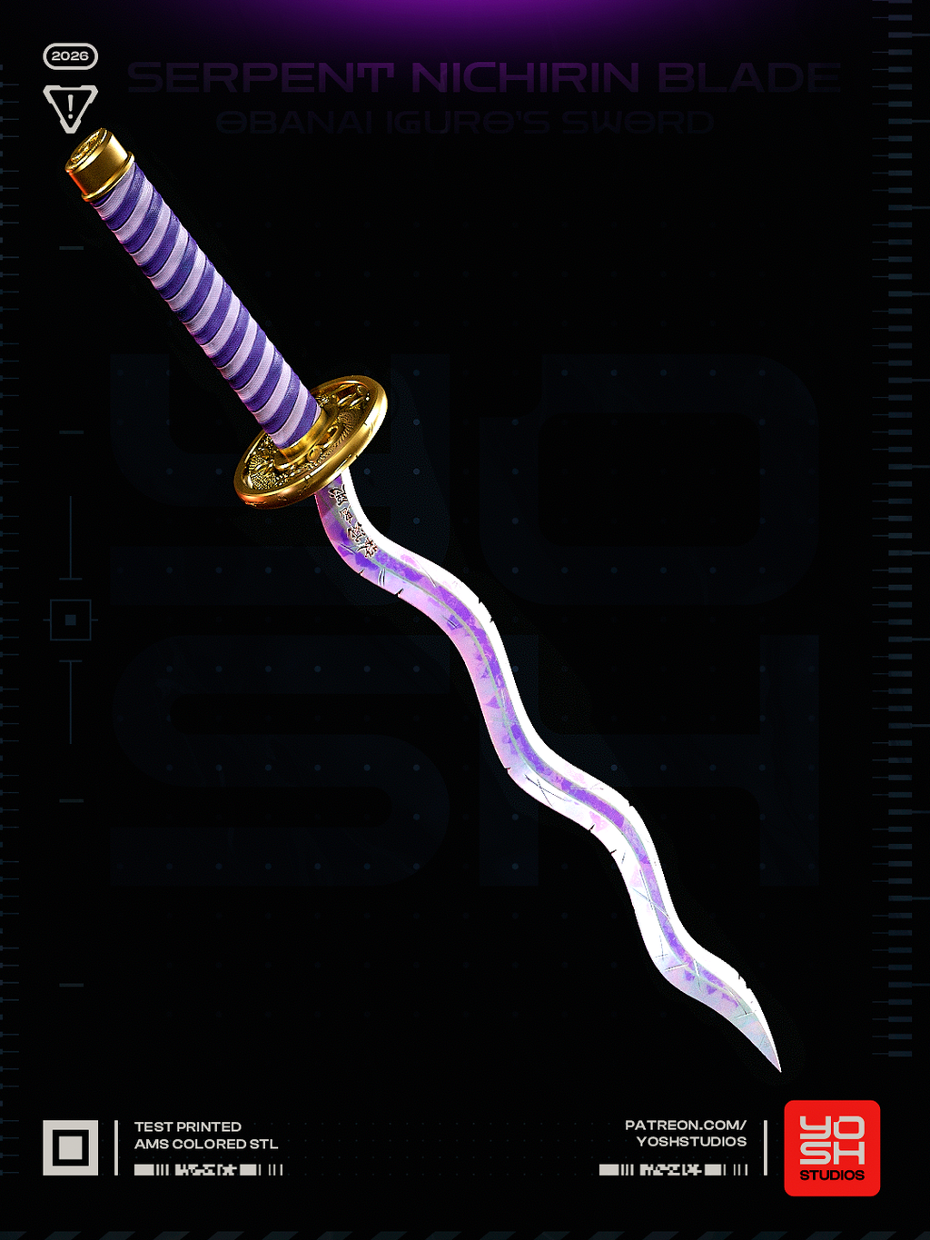 Mystical Wave Sword Prop