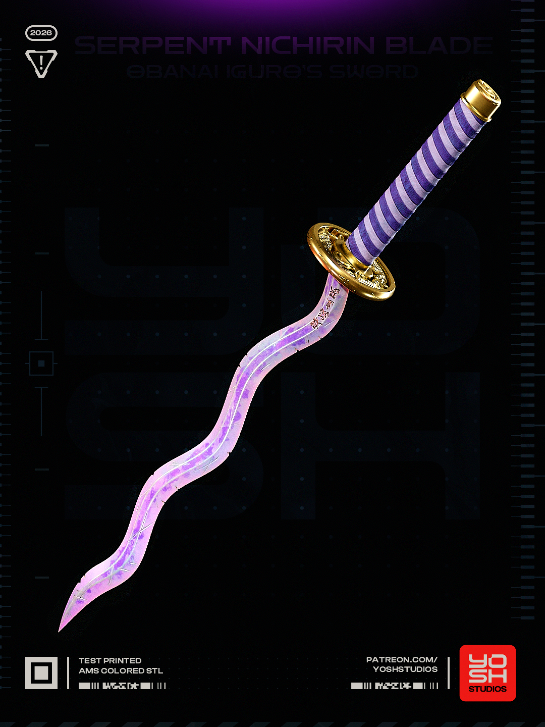 Mystical Wave Sword Prop