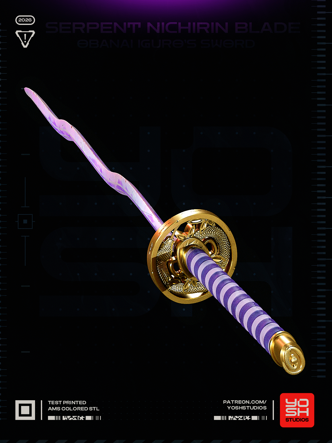 Mystical Wave Sword Prop