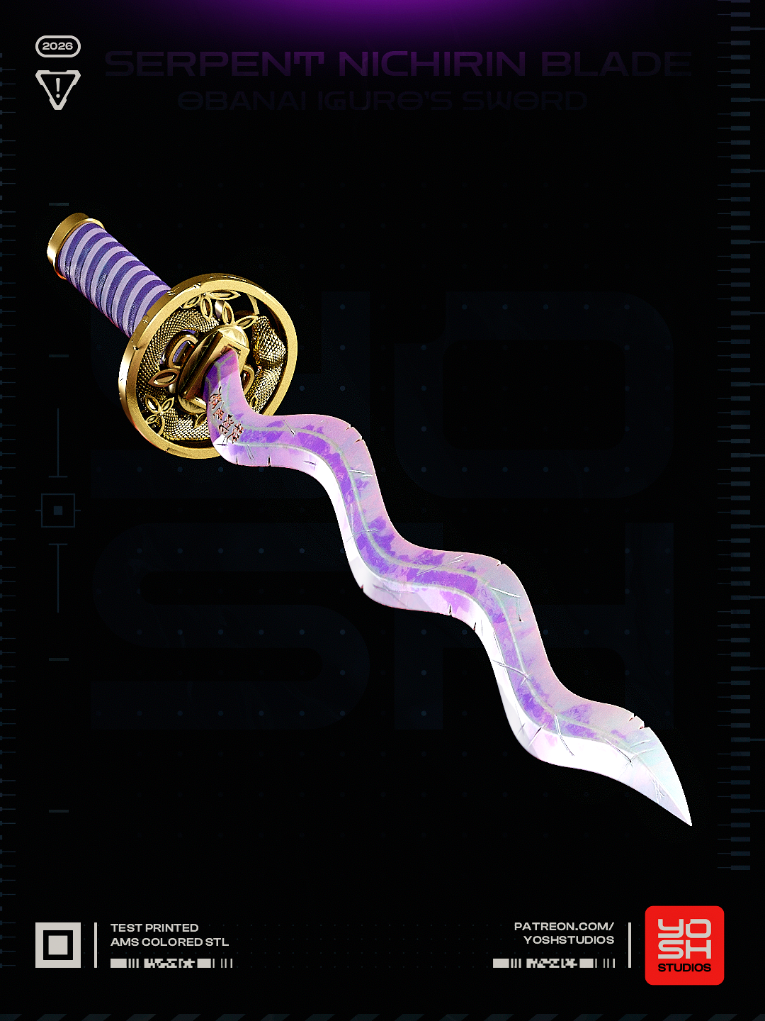 Mystical Wave Sword Prop