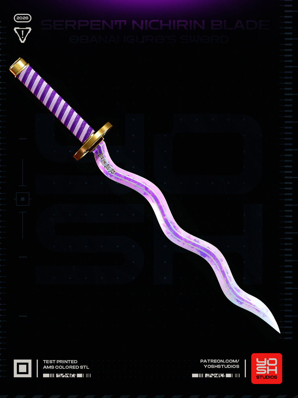Mystical Wave Sword Prop