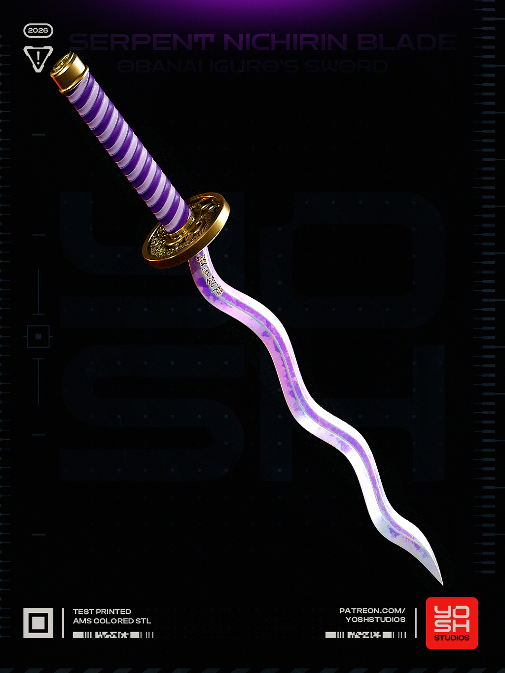 Mystical Wave Sword Prop