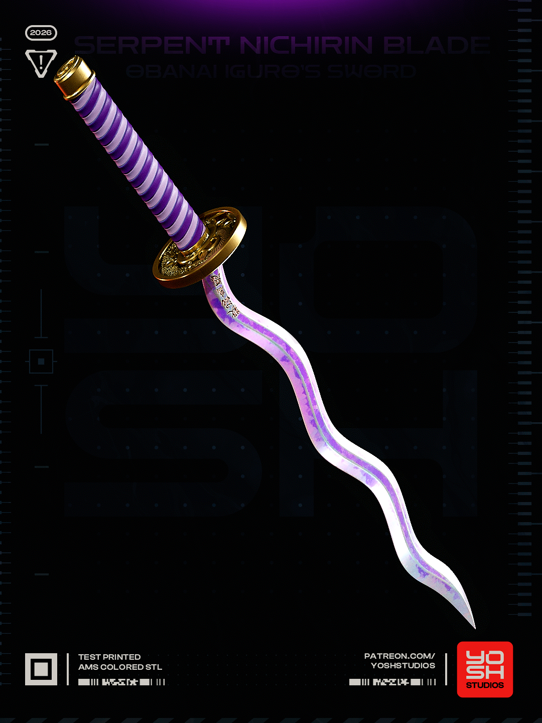 Mystical Wave Sword Prop