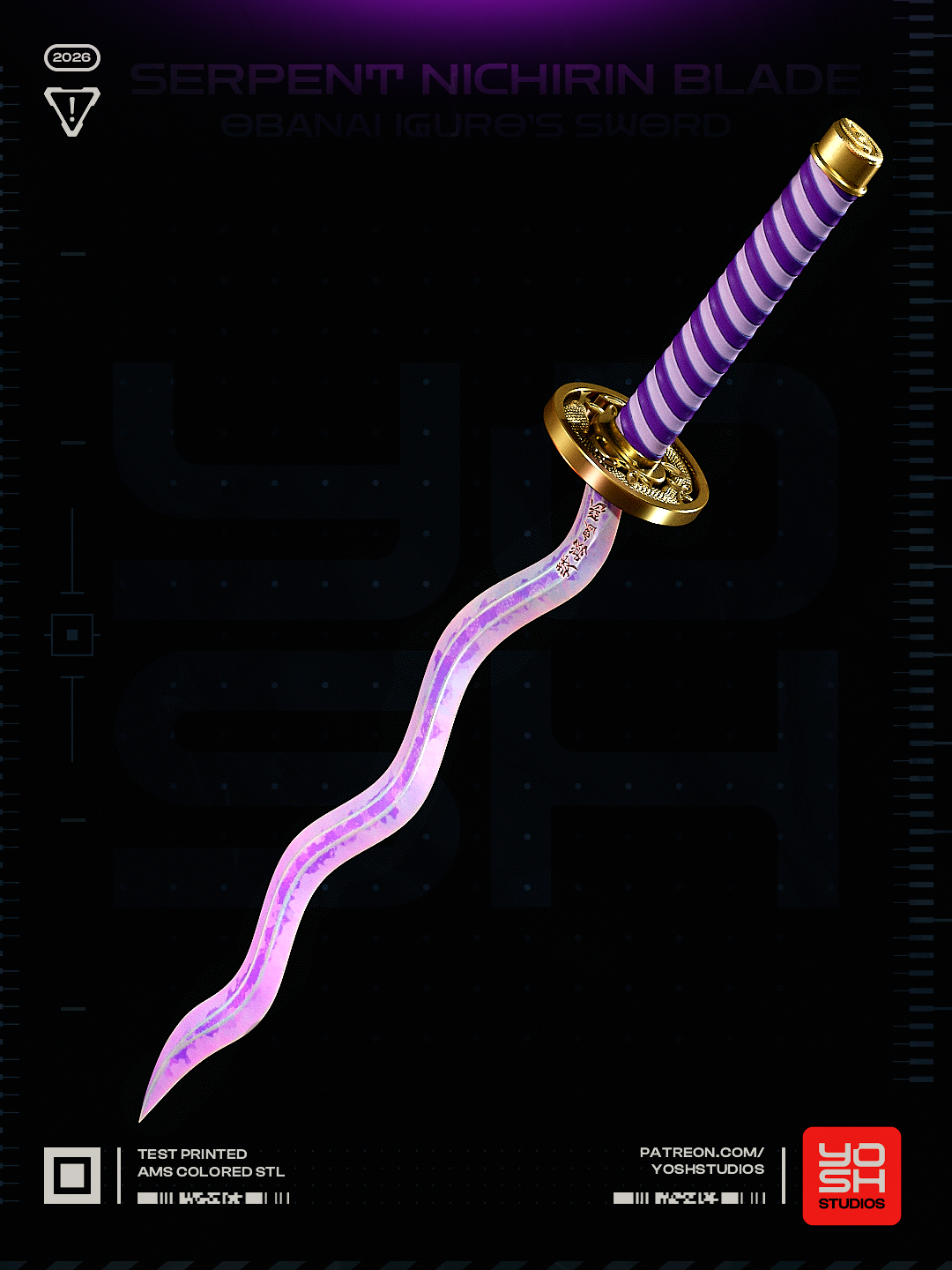 Mystical Wave Sword Prop