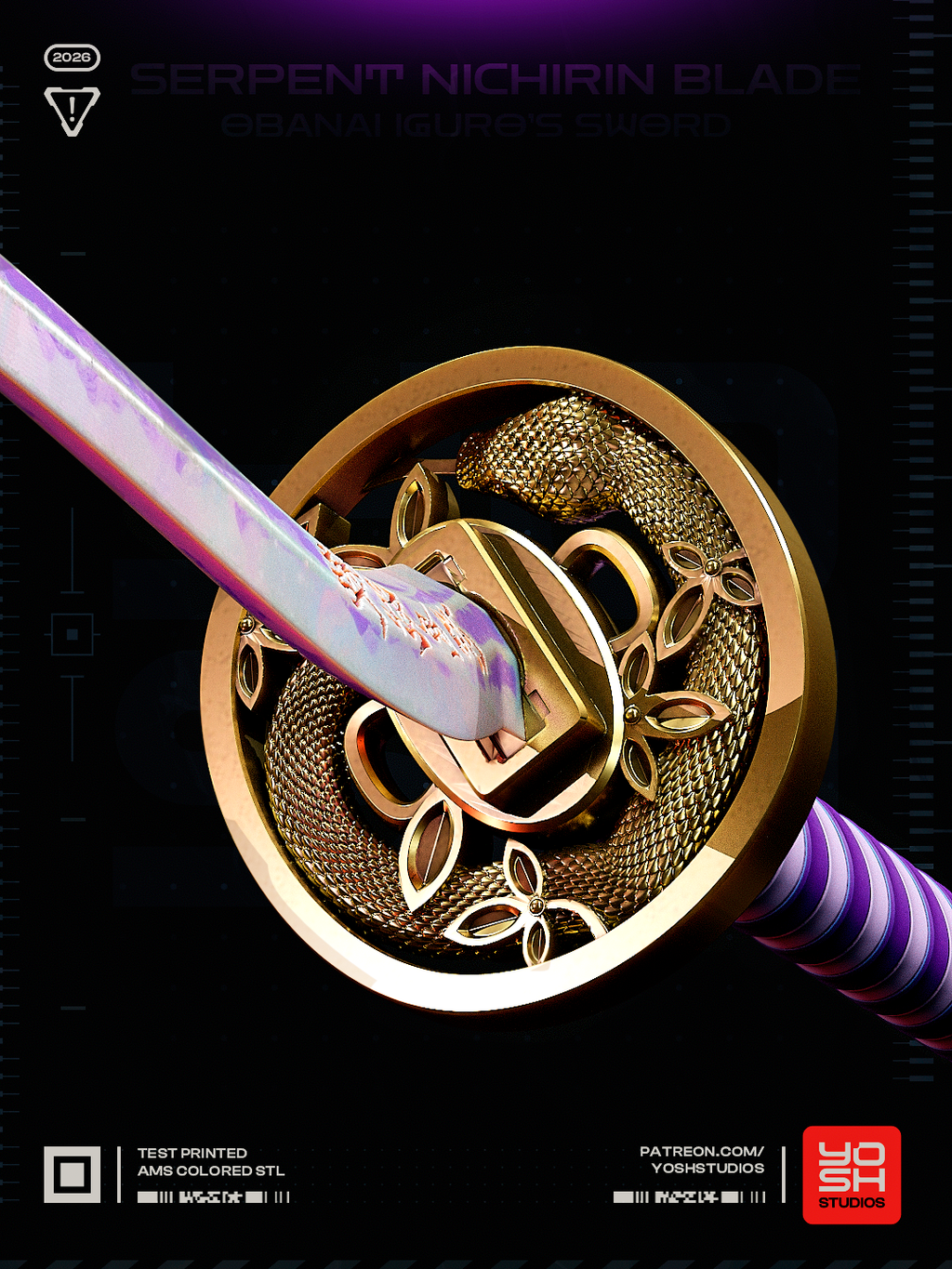 Mystical Wave Sword Prop