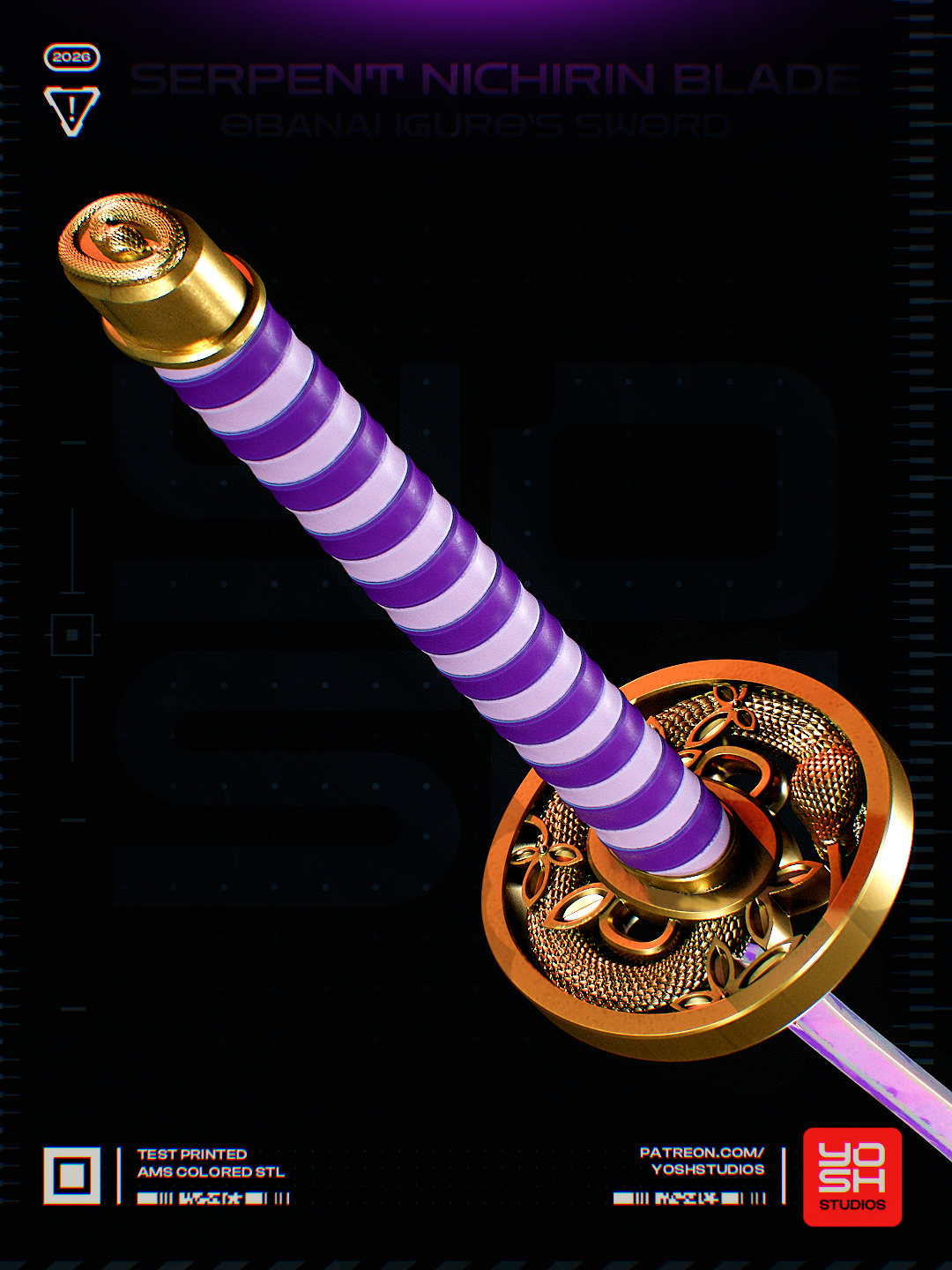 Mystical Wave Sword Prop