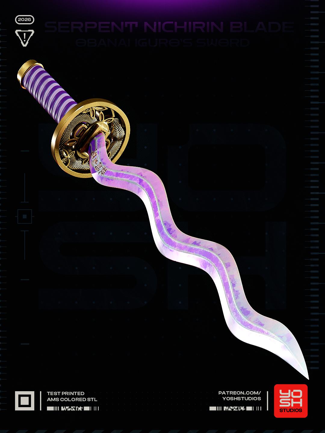 Mystical Wave Sword Prop