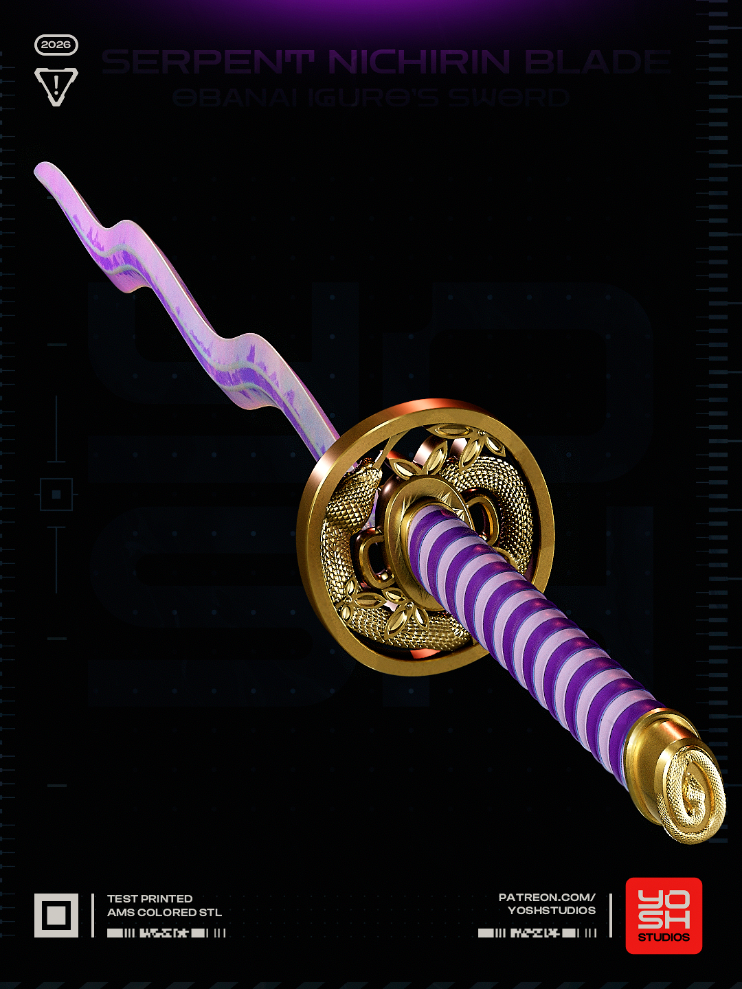Mystical Wave Sword Prop