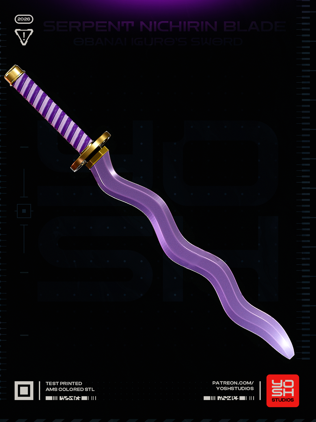 Mystical Wave Sword Prop