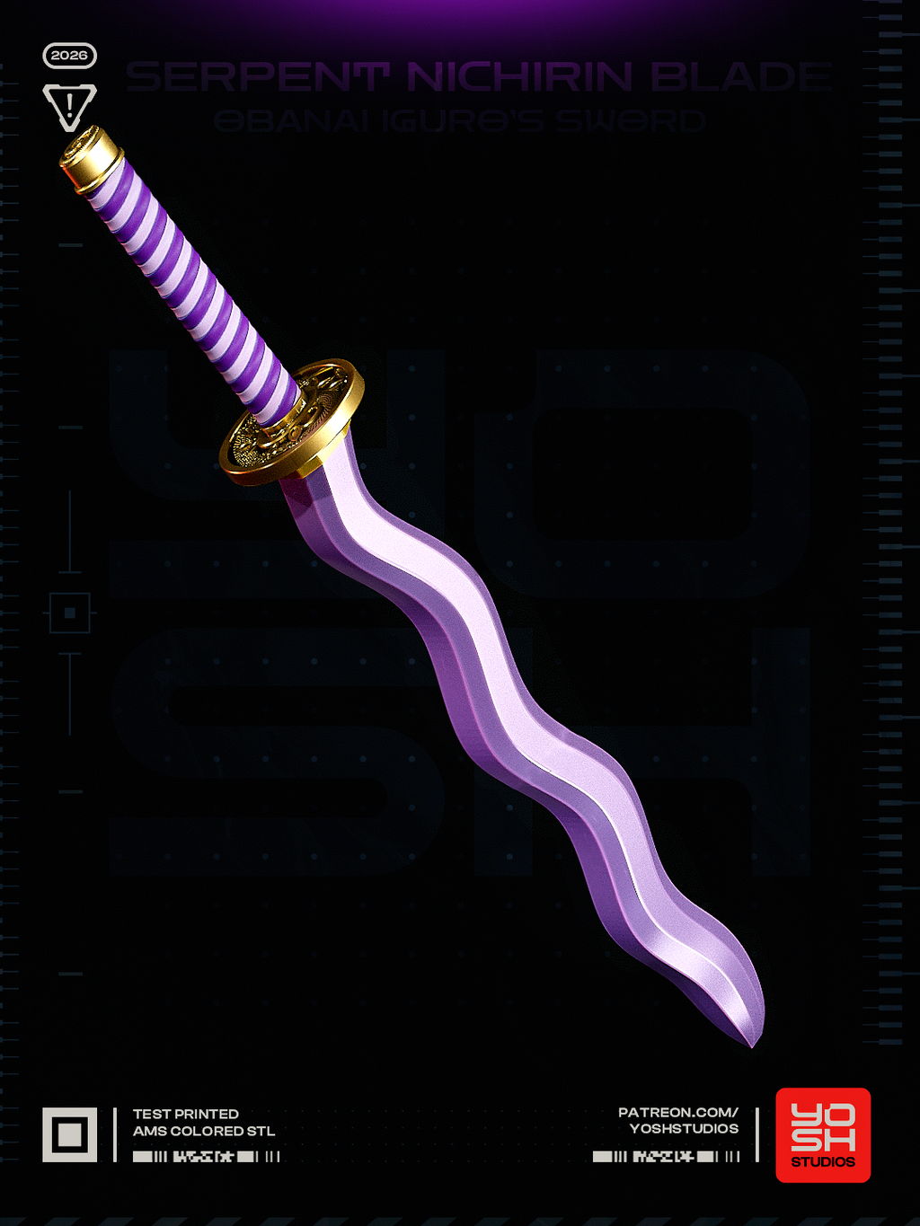 Mystical Wave Sword Prop