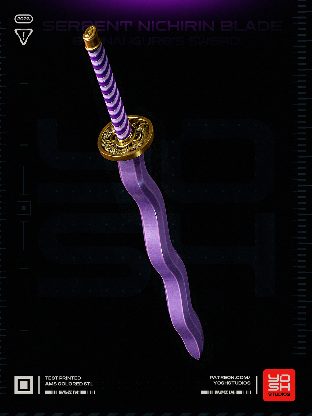 Mystical Wave Sword Prop
