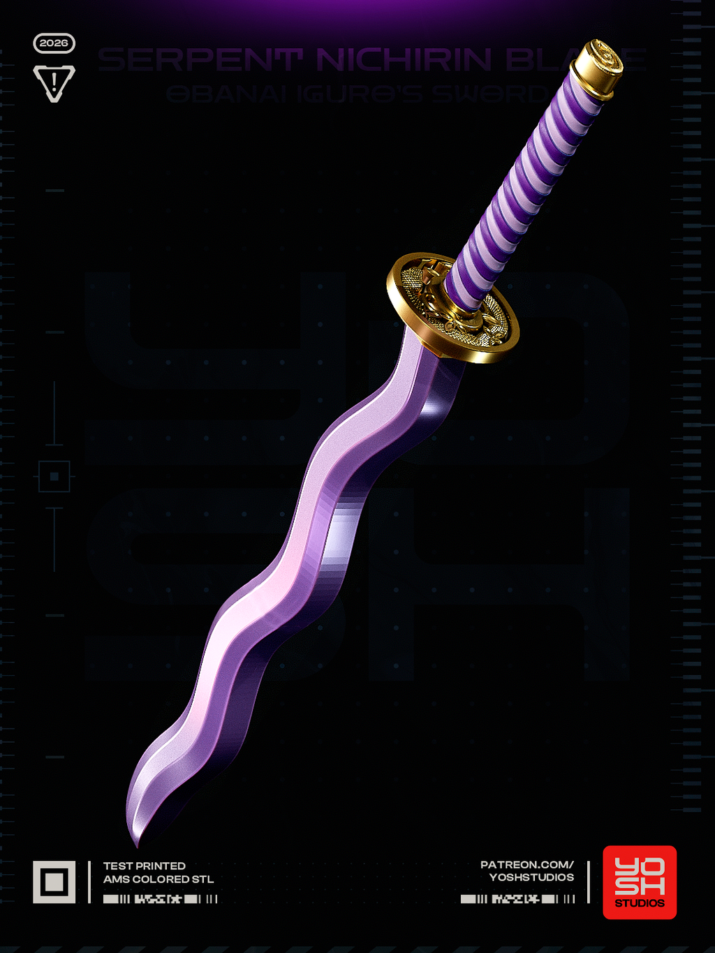Mystical Wave Sword Prop