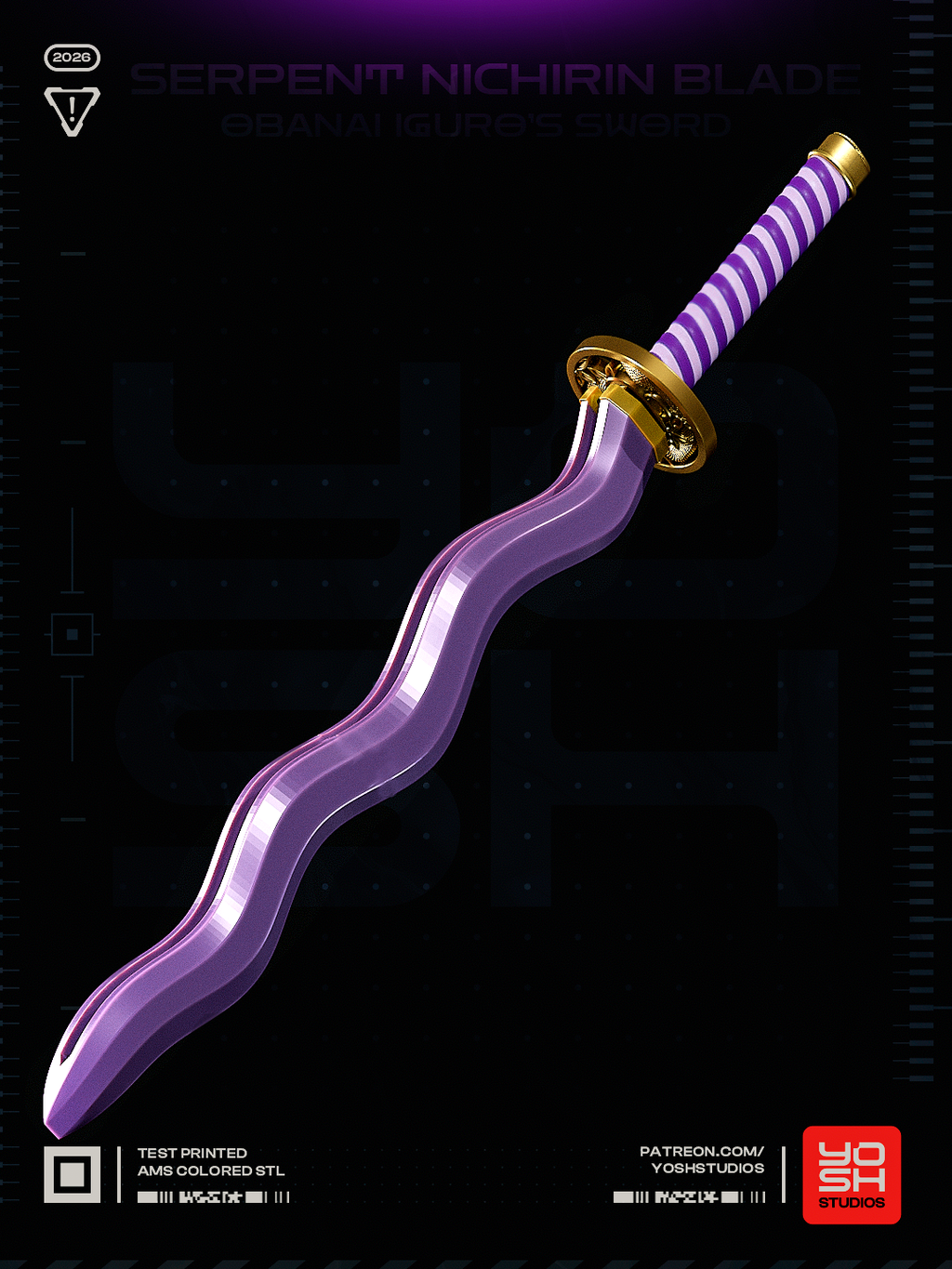 Mystical Wave Sword Prop