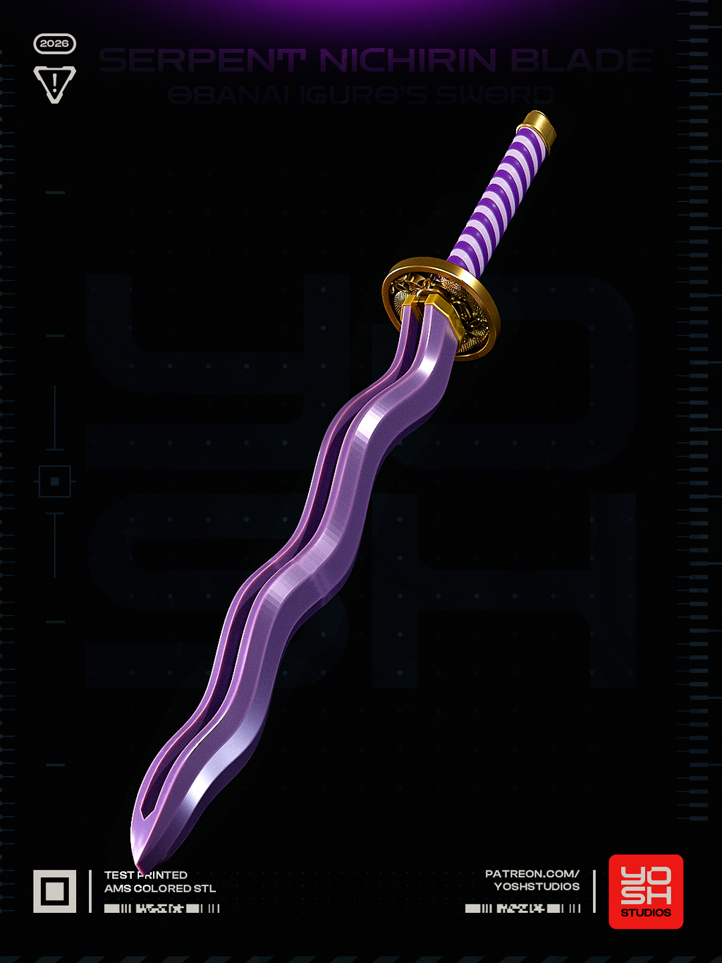 Mystical Wave Sword Prop