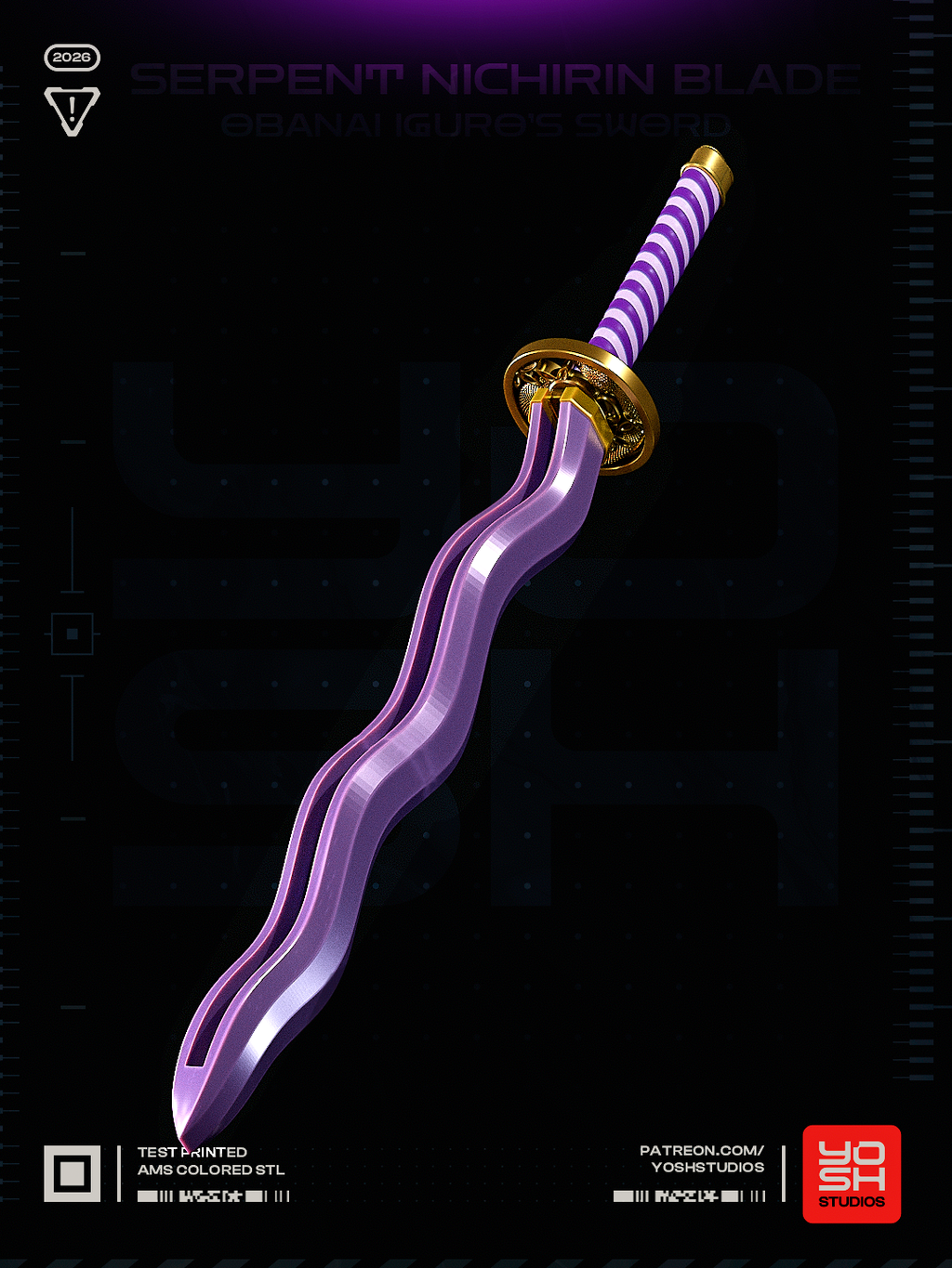 Mystical Wave Sword Prop