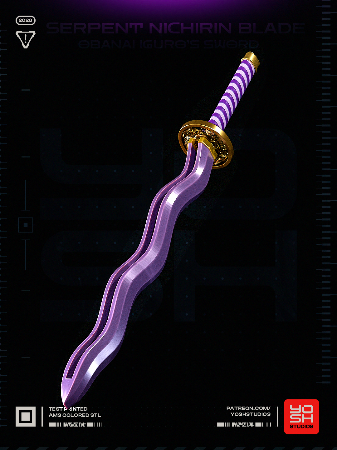 Mystical Wave Sword Prop