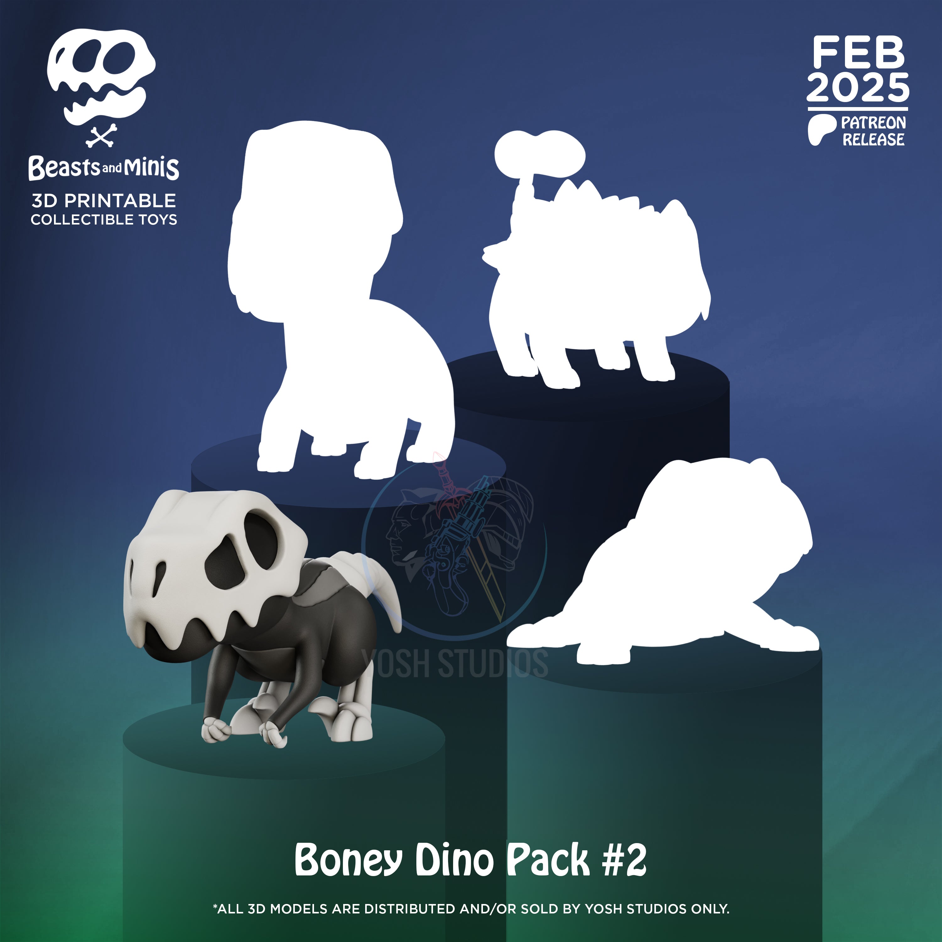 Boney Velociraptor Mini