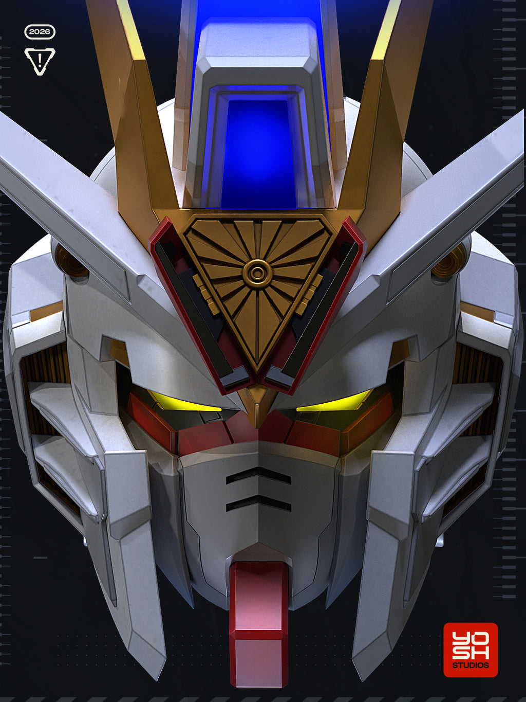 Gundam Mighty Strike Helmet