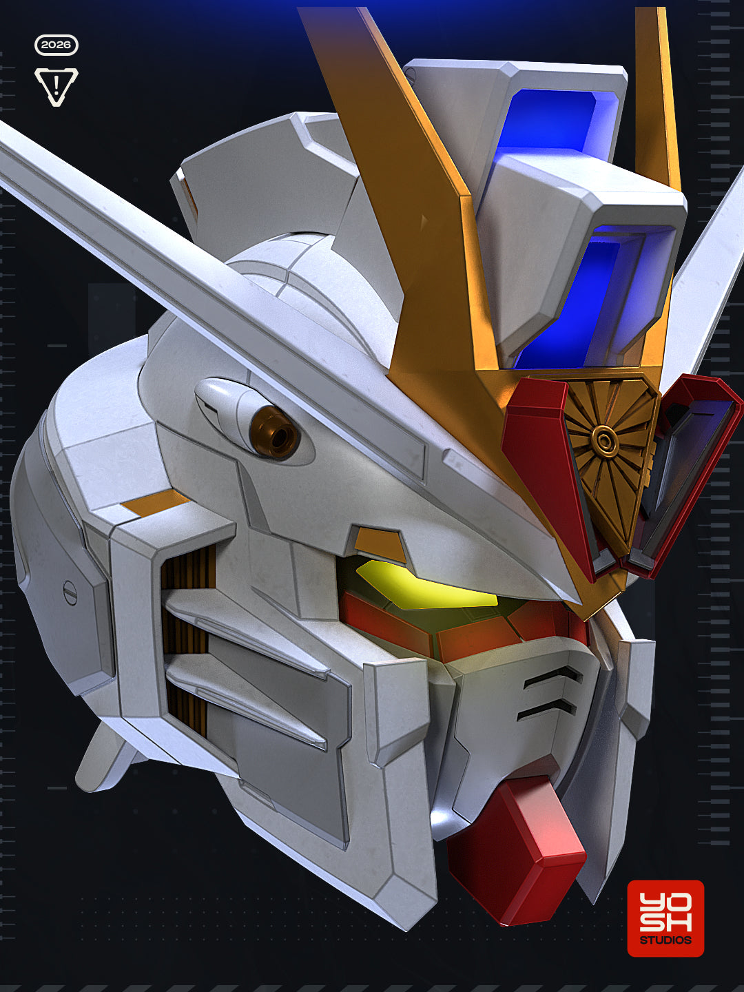 Gundam Mighty Strike Helmet