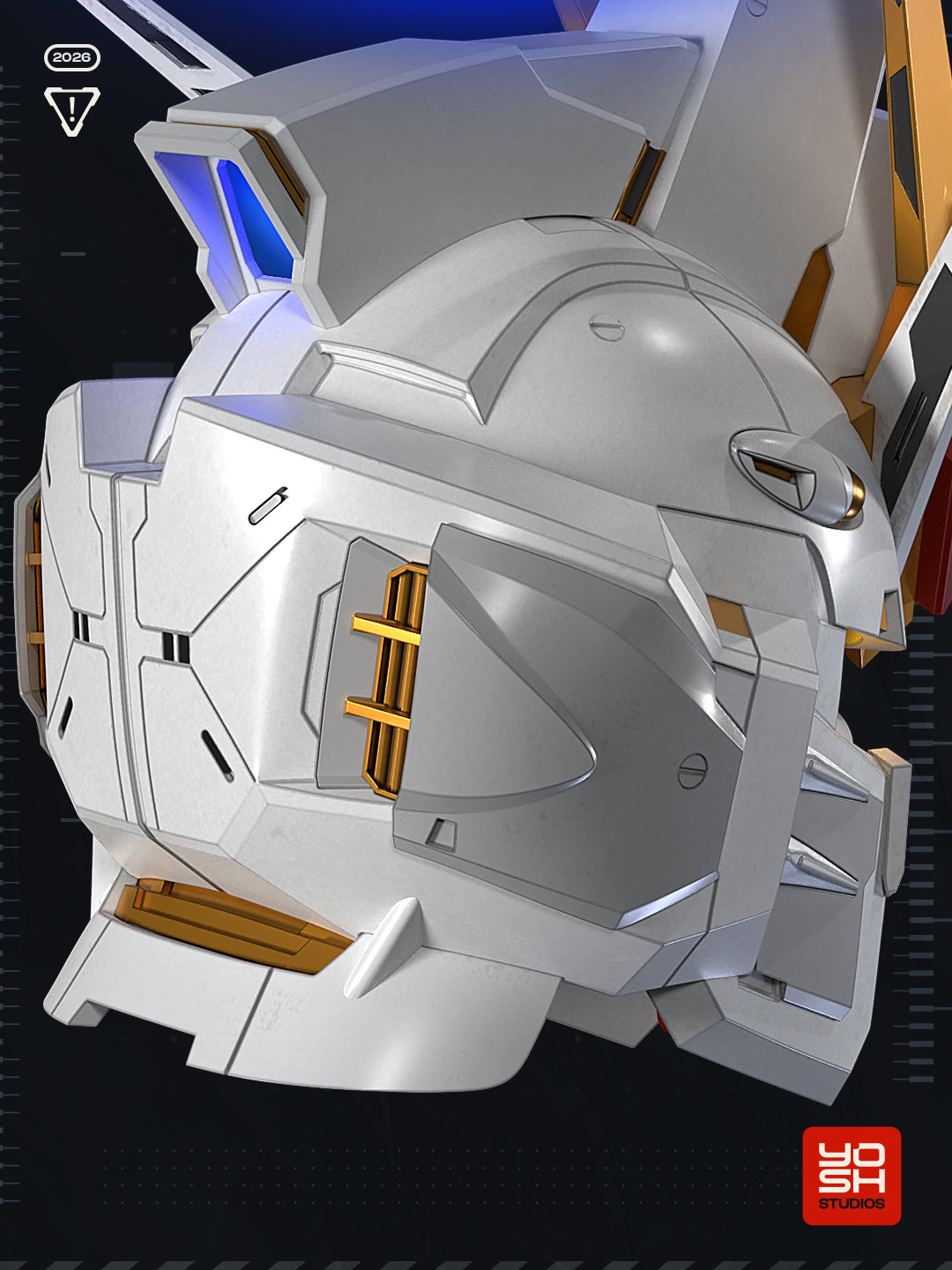 Gundam Mighty Strike Helmet