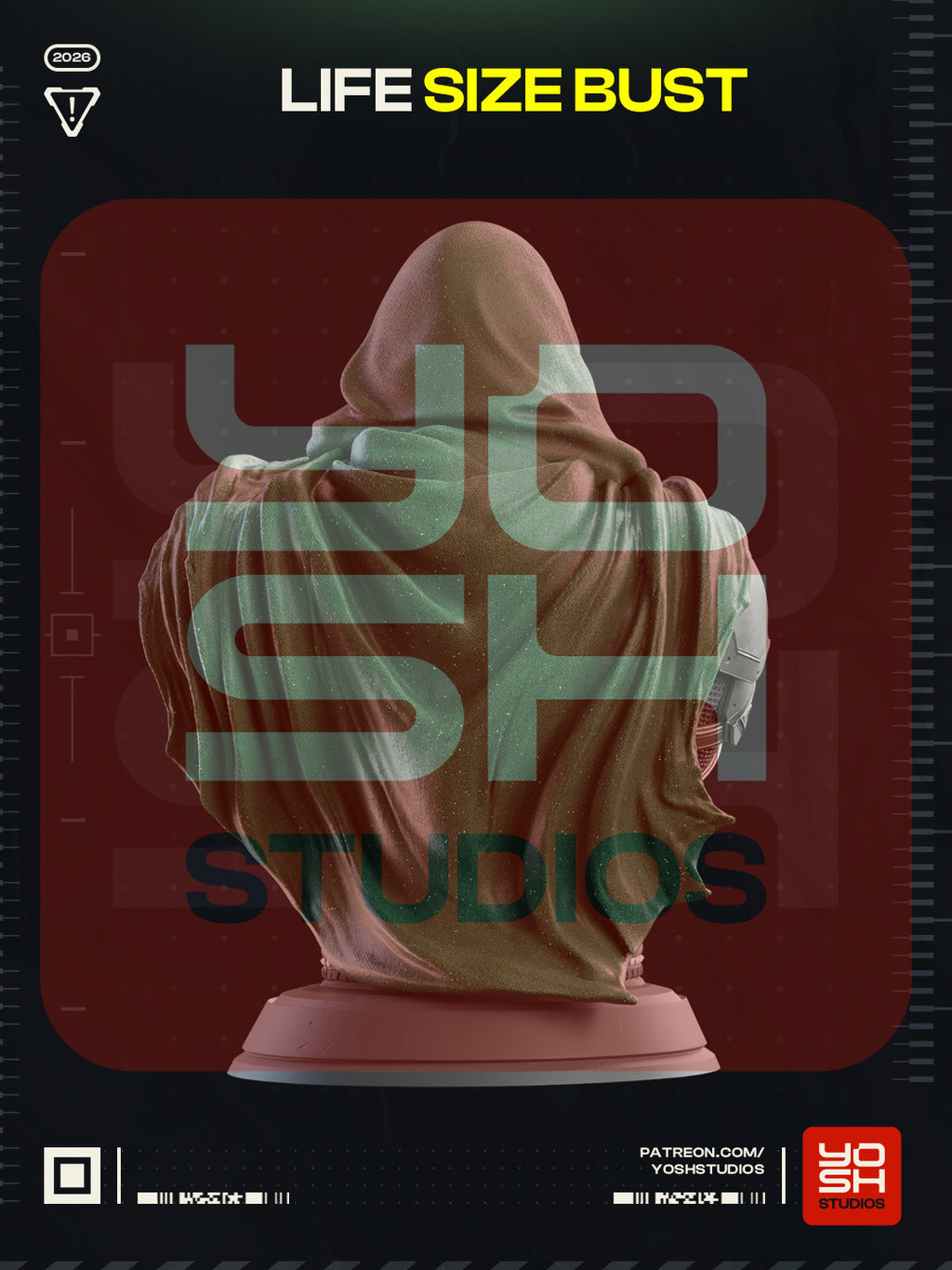 Lifesize Dr Doom Bust