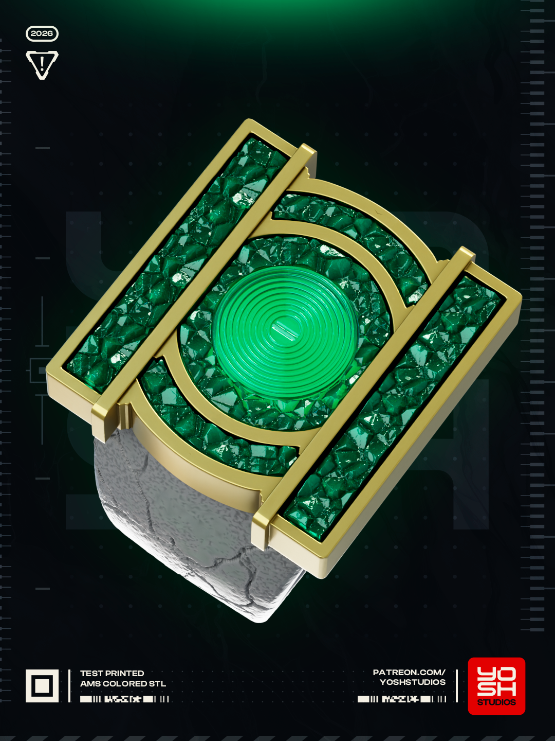 Emerald Warden Ring
