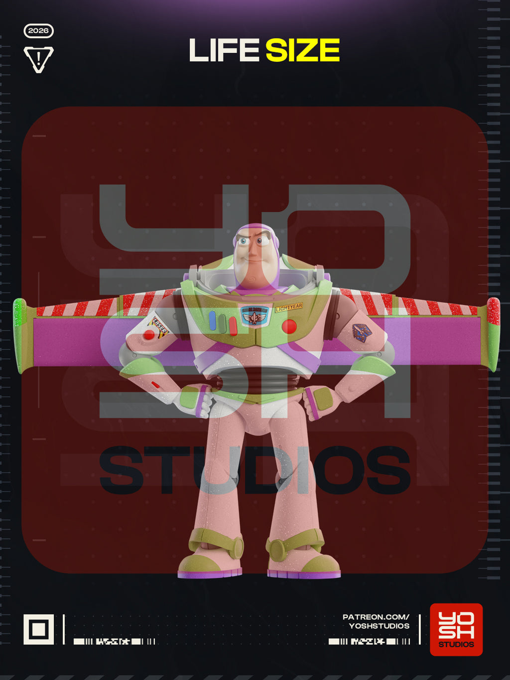 Lifesize Buzz Lightyear