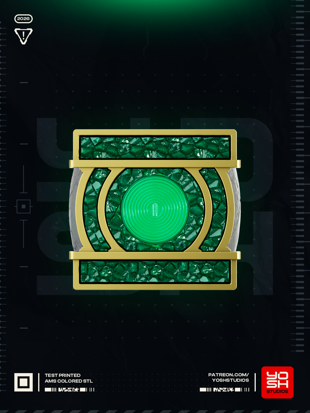 Emerald Warden Ring