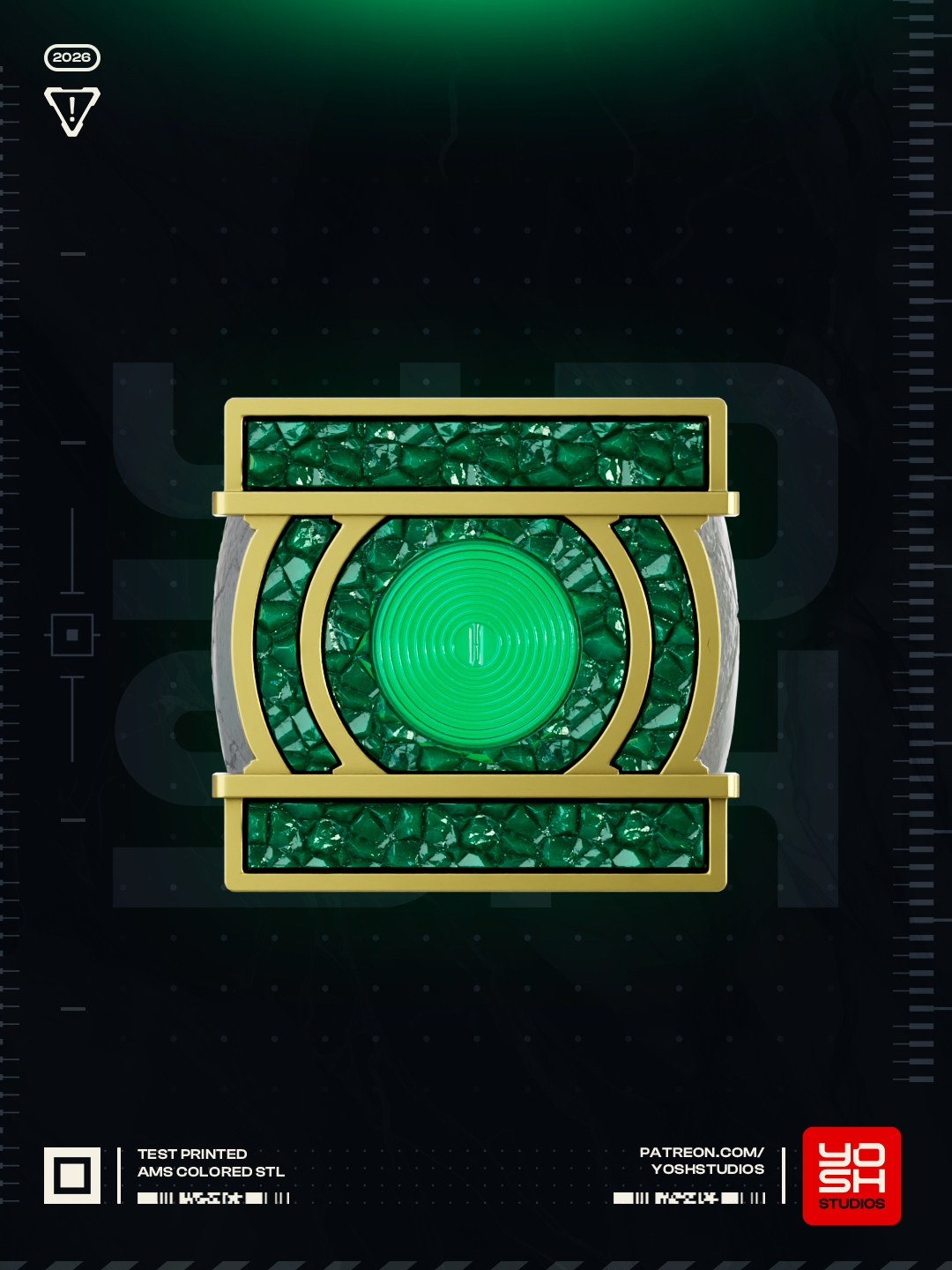 Emerald Warden Ring