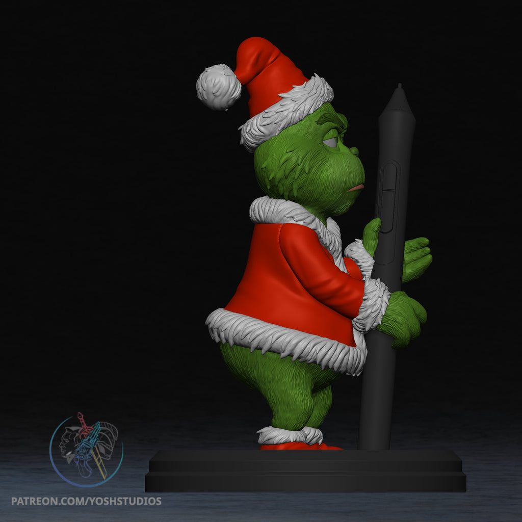 Holiday Humbug Pen Holder